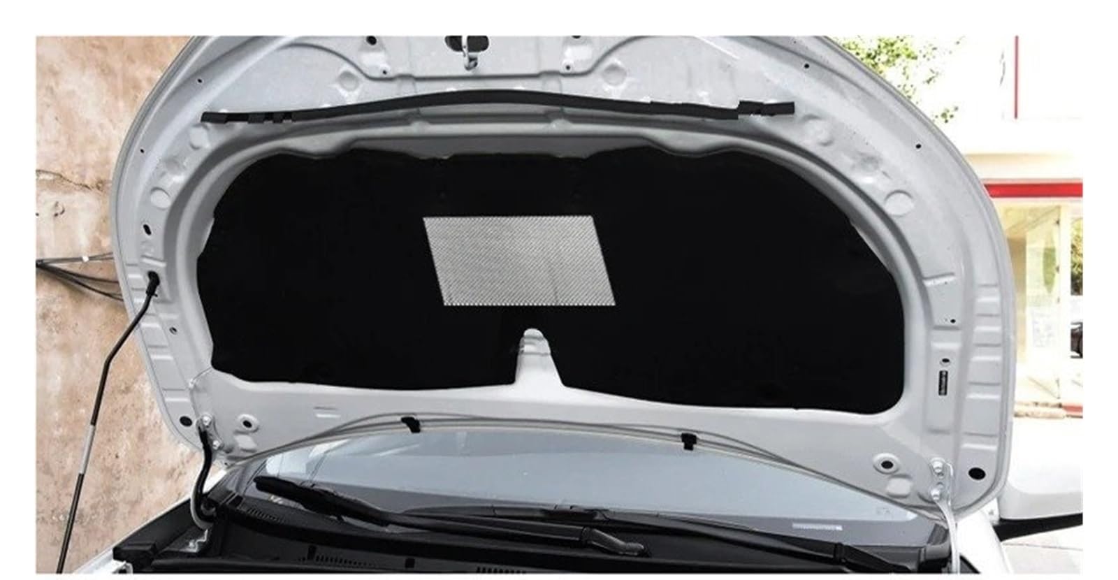 Lhdktee B2014-2018 For Toyota For Corolla For Sedan 2007 - 2019 2020 2021 Car Front Cover Engine Firewall Cotton Pad Gasket Heater Hood Insulation Layer Soundproofing Engine Insulation Pad