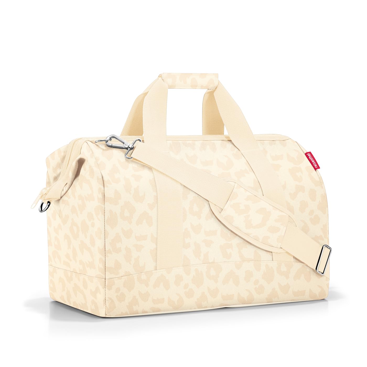 reisenthel Allrounder L - Borsa da dottore versatile per viaggi, lavoro o tempo libero, con design funzionale ed elegante, Leo Vanilla, Einheitsgröße, casual