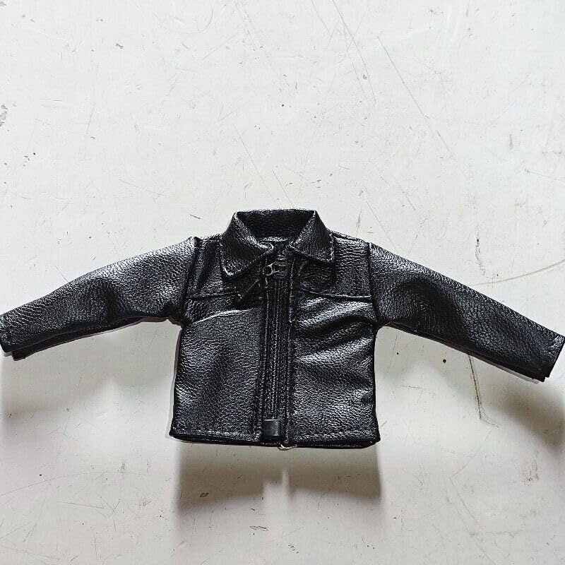 1/10 1/12 Soldato maschio Cappotto in pelle PU Accessori