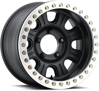 RACELINE - Monster RT أسود 17X9.5 8X6.5 -32 مم/4 بوصة BS