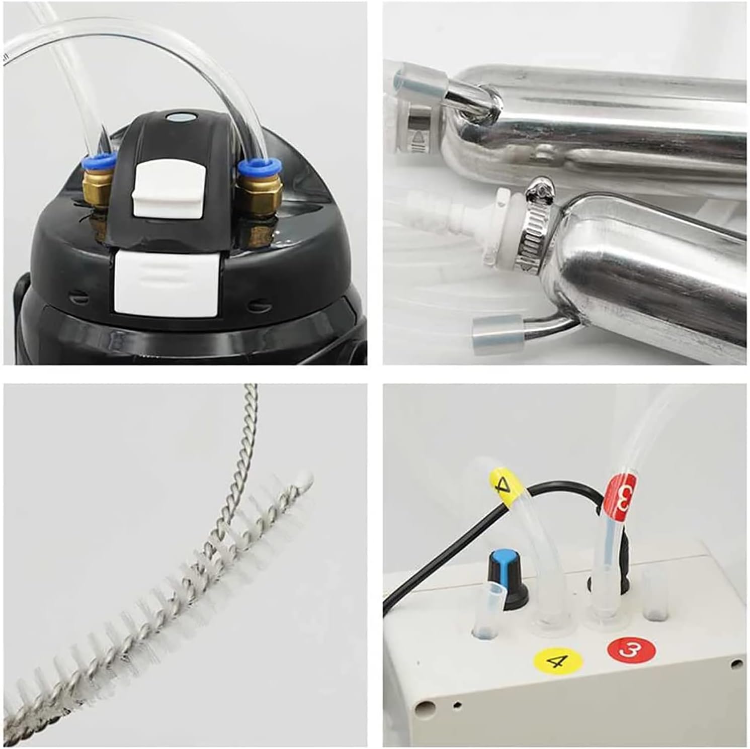 みるく 3L ポータブル牛ヤギ搾乳キット 自動脈動真空ポンプ搾乳機 搾乳保存