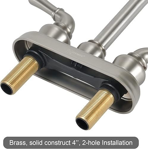 Miniatura 3 de Grifo de fregadero de baño RV – Grifo de fregadero de níquel cepillado para reemplazo de grifo de baño para caravanas, cámpers, quintas ruedas