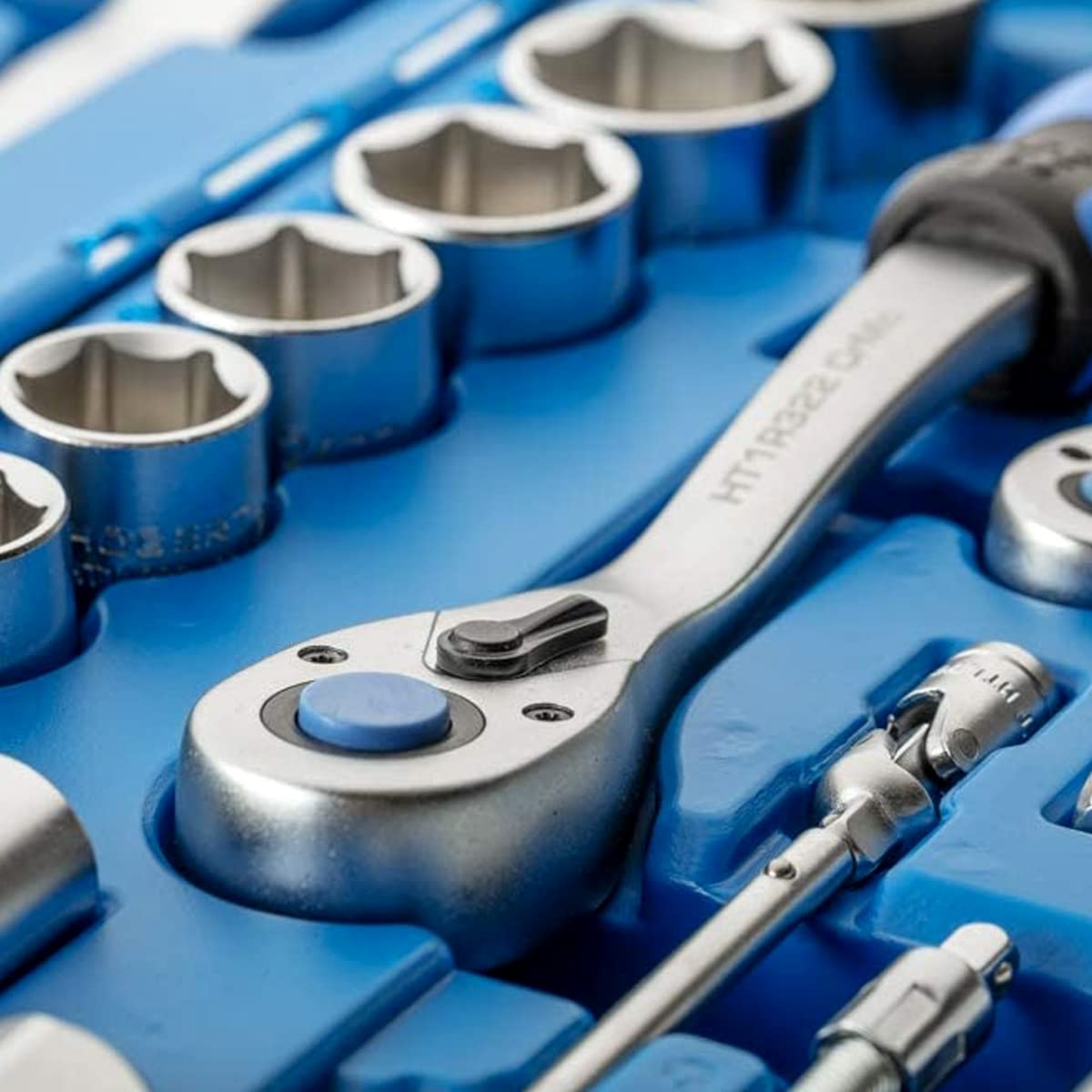 Högert Technik - HT1A888 Steckschlüsselsatz I Chrom-Vanadium