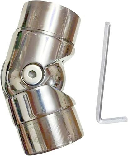 Accesorios de conexión de pasamanos de acero inoxidable, codos ajustables de 90-210 grados, adecuado para tubos redondos de 2 pulgadas, conectores