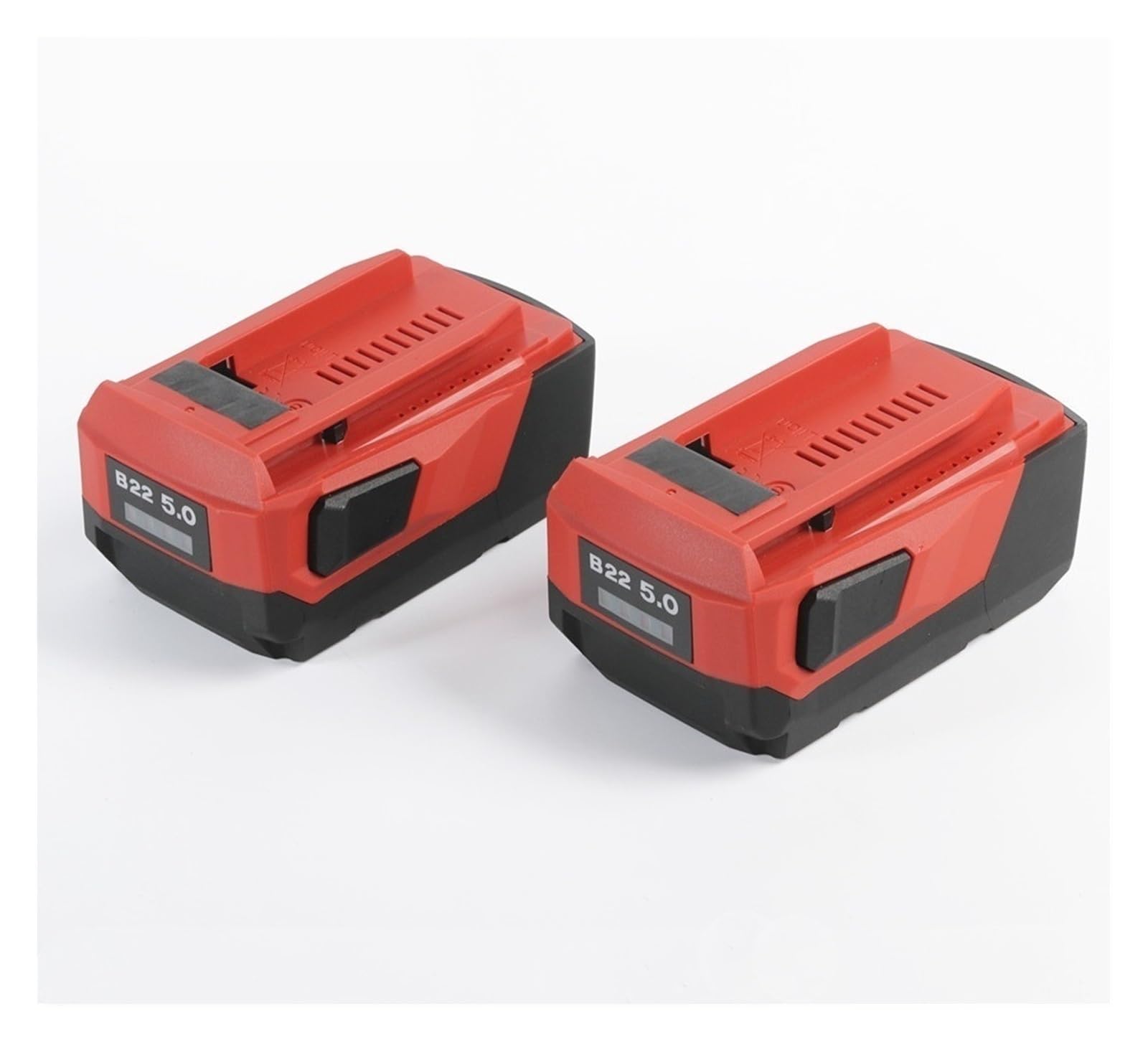 Viskee 2Pcs B22 5Ah High Capacity Lithium-Ion Battery Pack, Compatible For Hilti 18V 21.6V 22V Cordless Power Tool 22V Battery