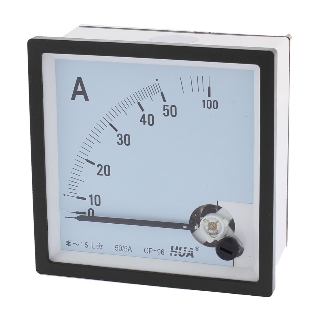 Aexit AC 0-50A Electrical Testing Class 1.5 Accuracy Current Testing Panel Meter Voltage Testers Analog Ammeter