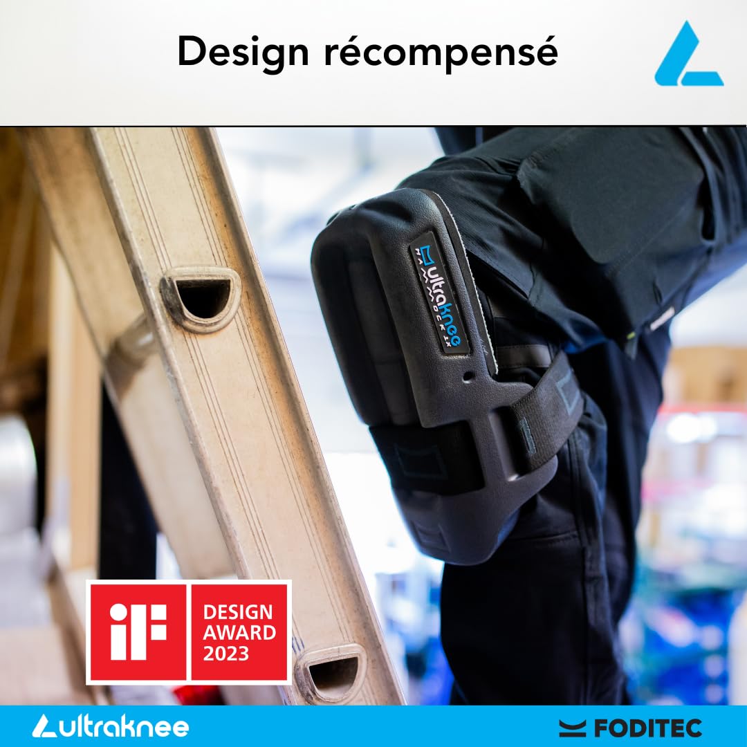 Hammock 1X | Genouillères professionnelles pour le travail et le jardin | Confortables | Durables | Genouillères ergonomiques | Protège-genoux pour chantiers, carreleurs et jardiniers