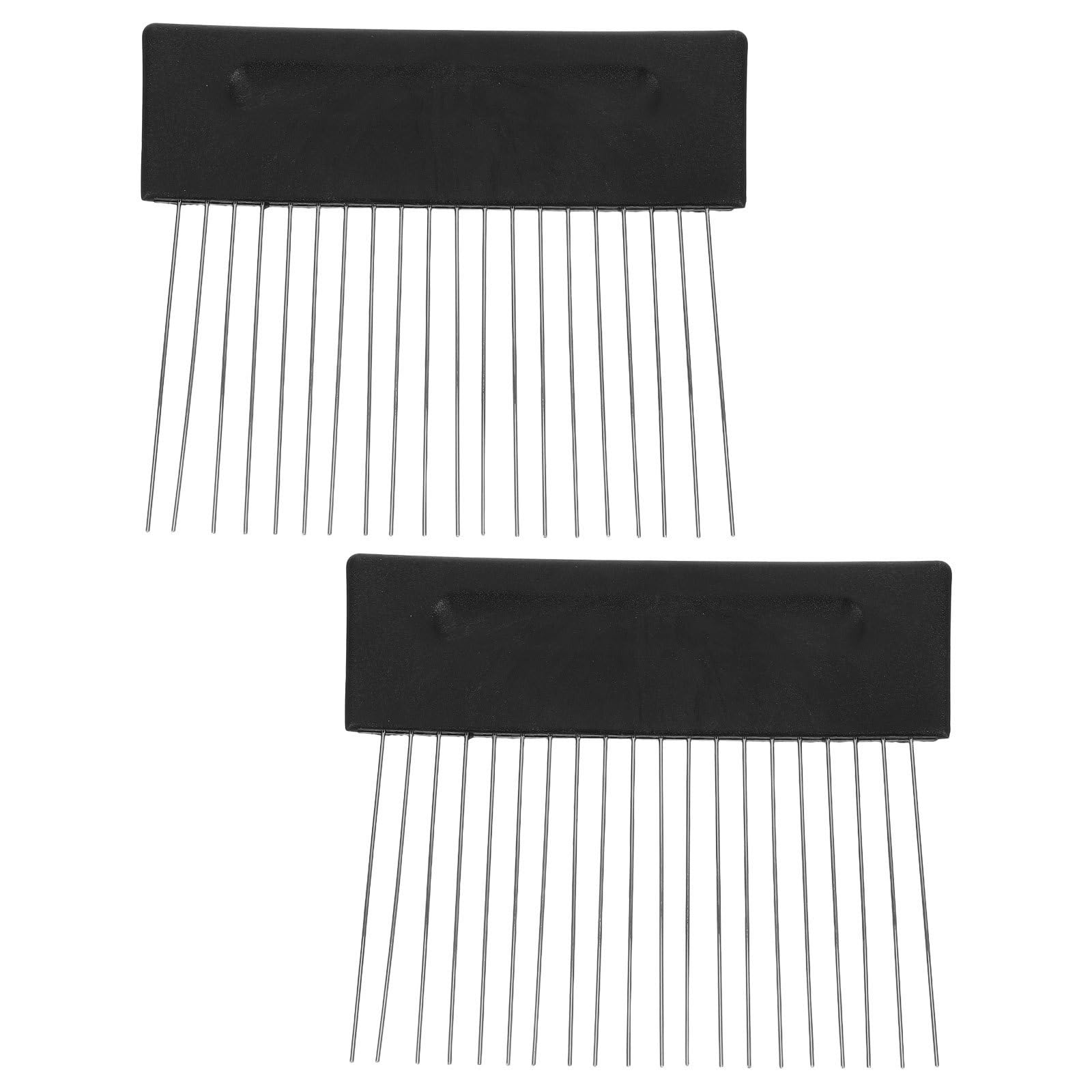 Peines de textura para paredes de acero y plástico set de 2 herramientas para yeso