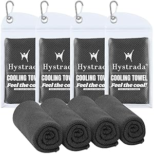 Hystrada Cooling Towels 40″ x 12″-Cooling Scarf, Cold snap Cooling Towel for Instant Cooling Relief
