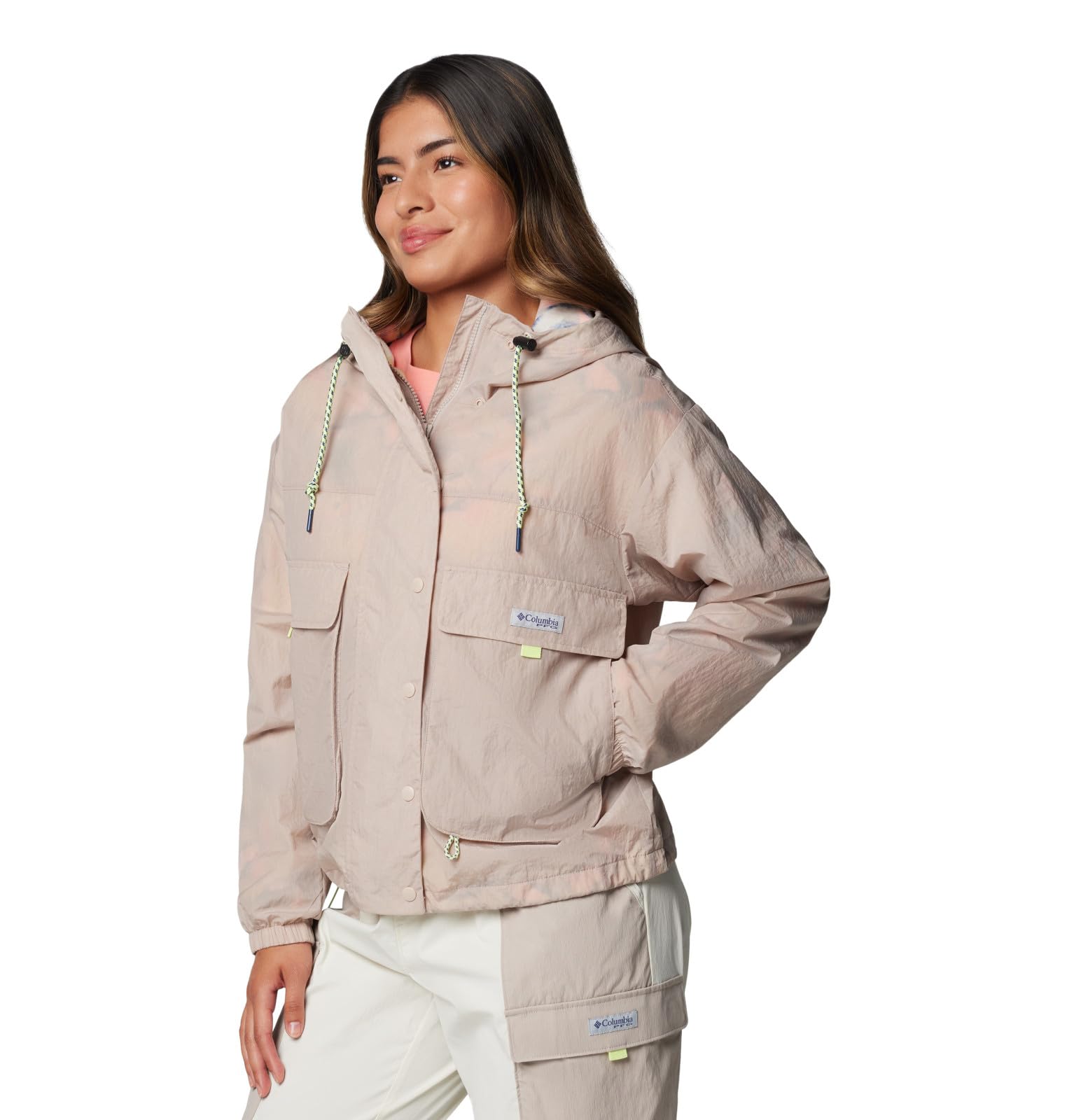 Amazon.com: Columbia Women's PFG Open Water Jacket, Crushed Clay