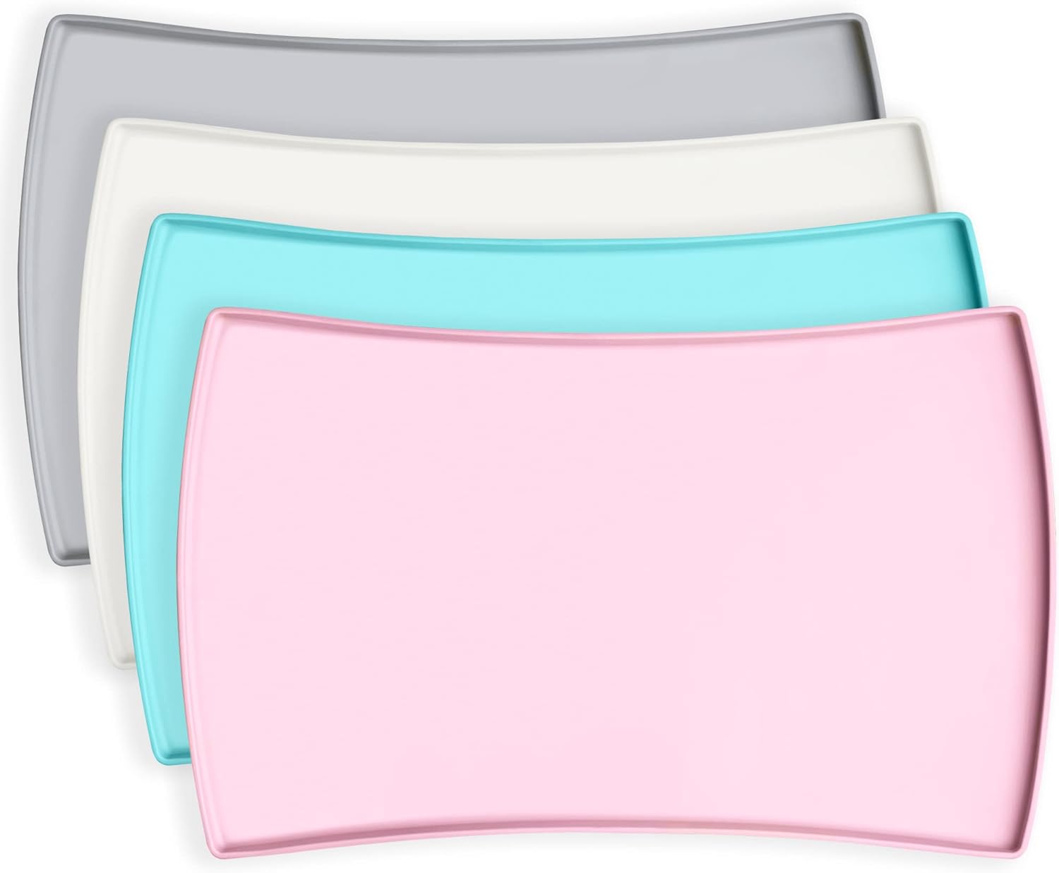 CatGuru Cat Food Mat, Small & Large Pet Food Mat