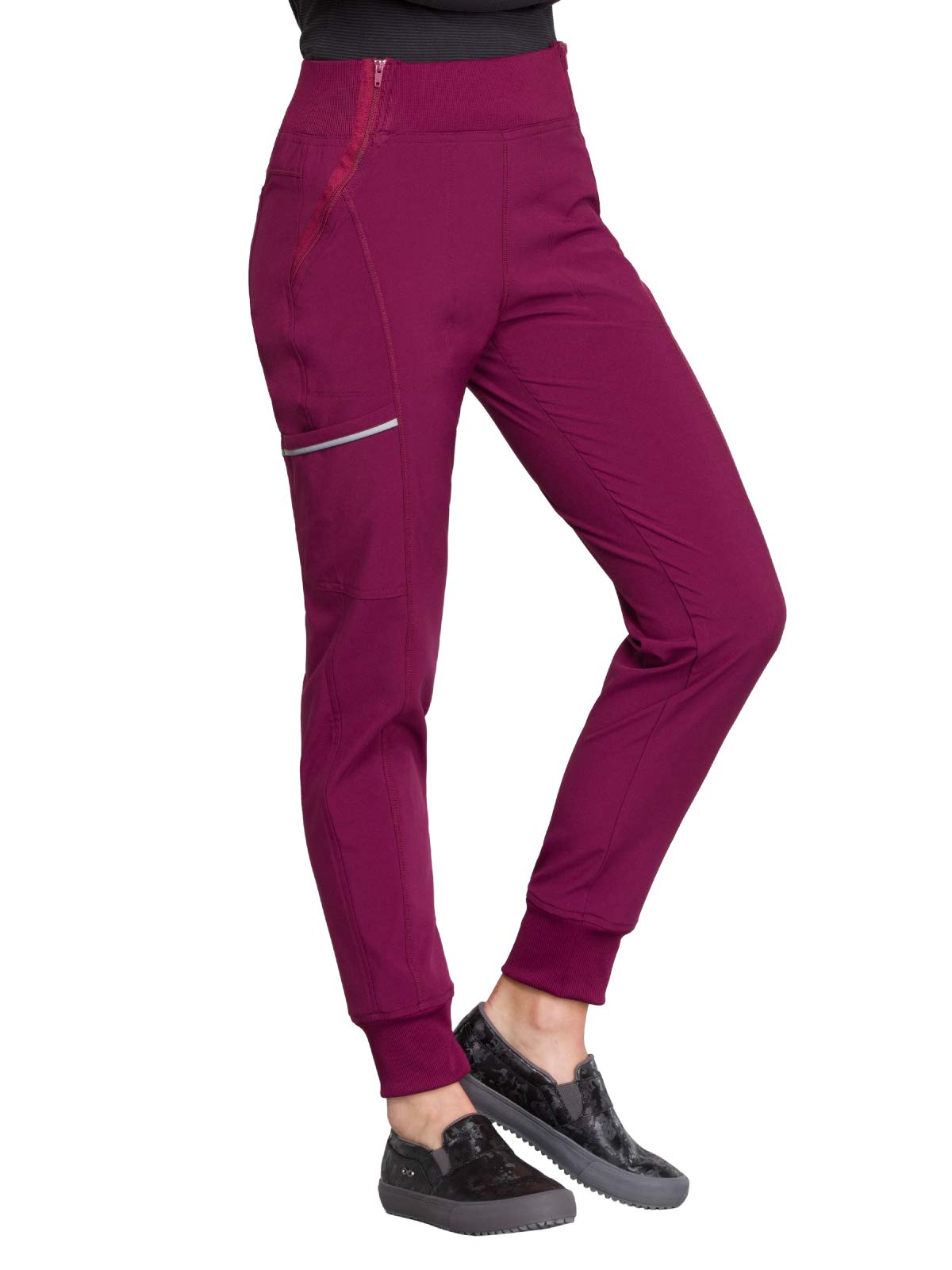 Cherokee Infinity Womens Scrub Jogger Pants with 5 Pockets, Moisture Wicking & 360° Stretch Fabric - CK110A