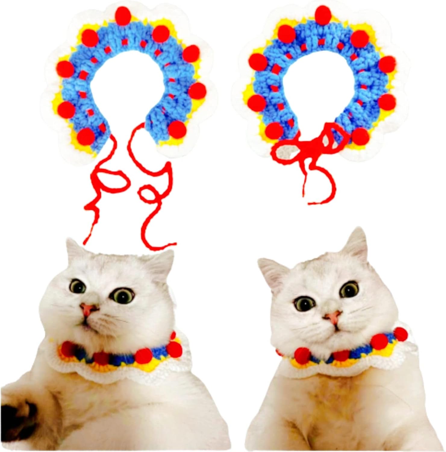 Pet Supplies Japanese Cat Collar with The Red Ball,Cute and Beautiful