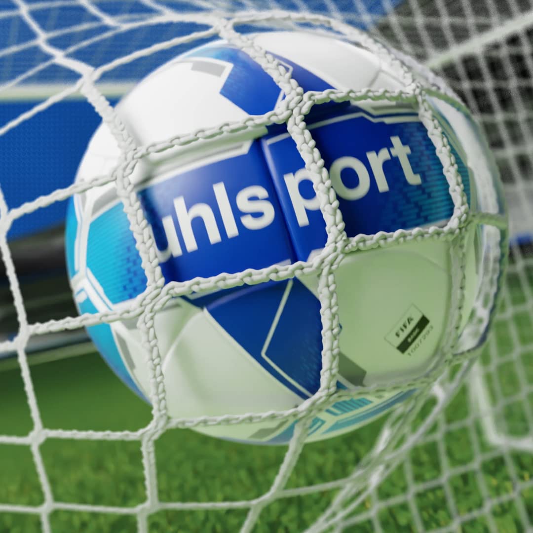 uhlsport Attack Addglue Ballon de Football Soccer Ballon d'entraînement - avec Nouvelle Technologie ADDGLUE - pour Jeunes et Actifs - FIFA Basic