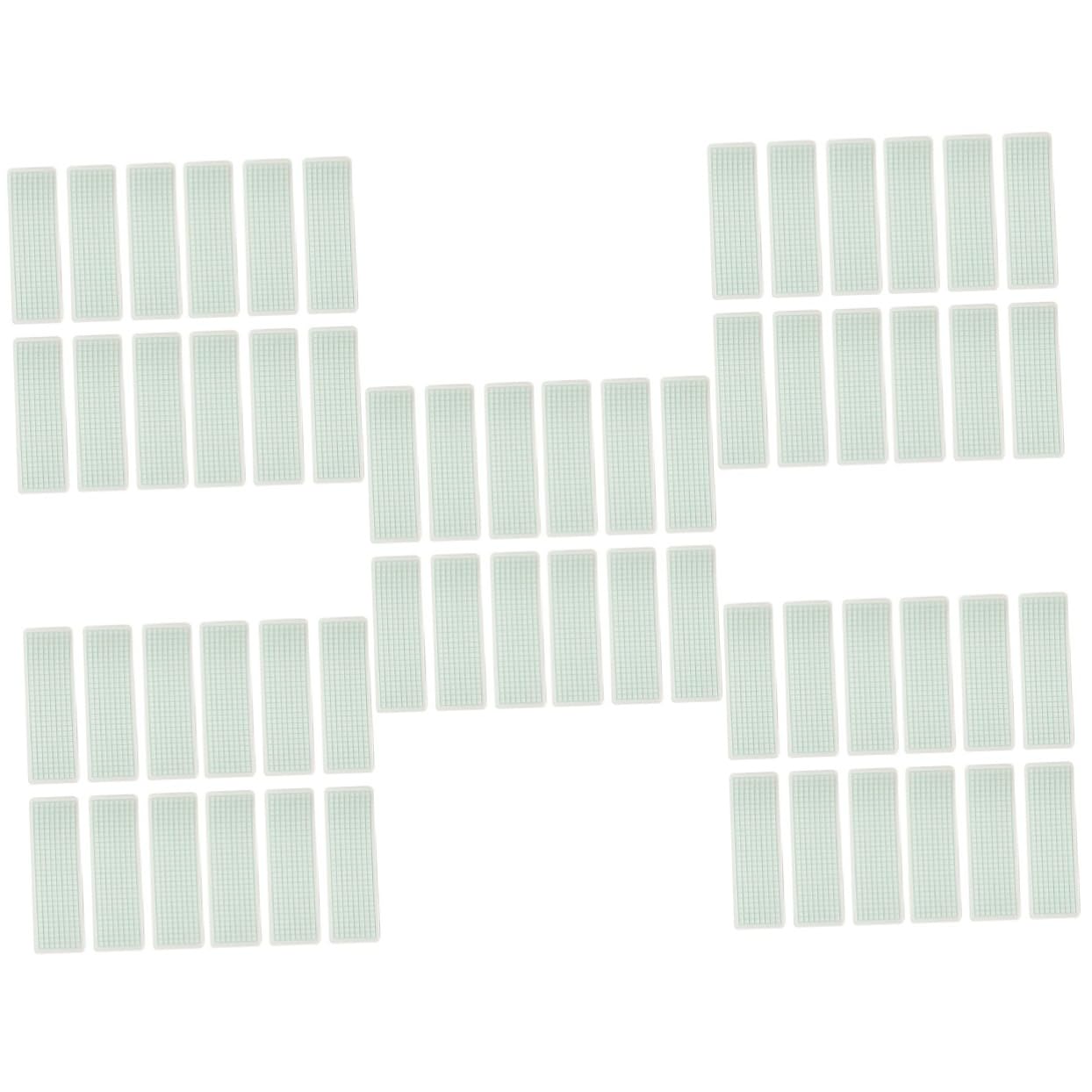 EXCEART 250 Pcs Tape Dispensing Board Sample Masking Tapes Organizer Tape Board Tape Organizer Masking Master Tape Storage Boards Outdoor Tape washi Tape Sample Boards 15 Grid Portion