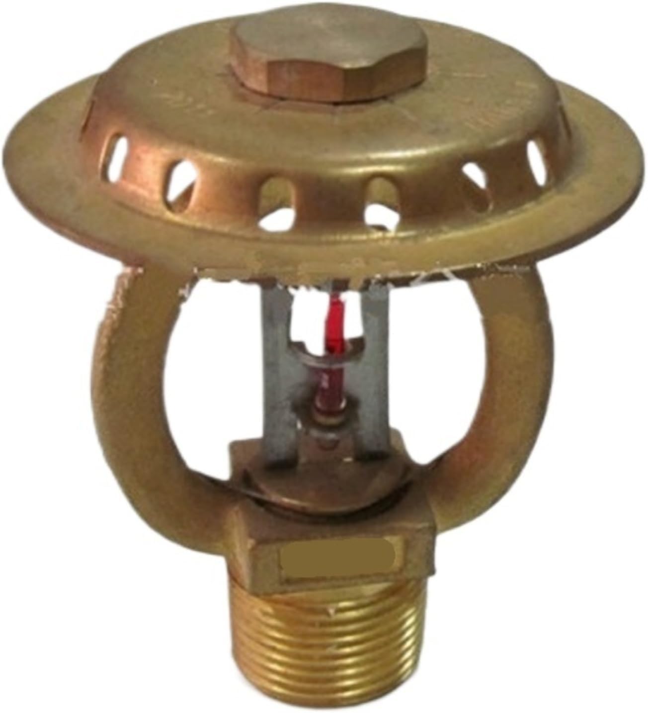 1pcs ESFR-202/68 Brass Fire Sprinkler, DN20mm K202 Pendent/Upright 68°C 2.5mm Glass Bulb(Upright)