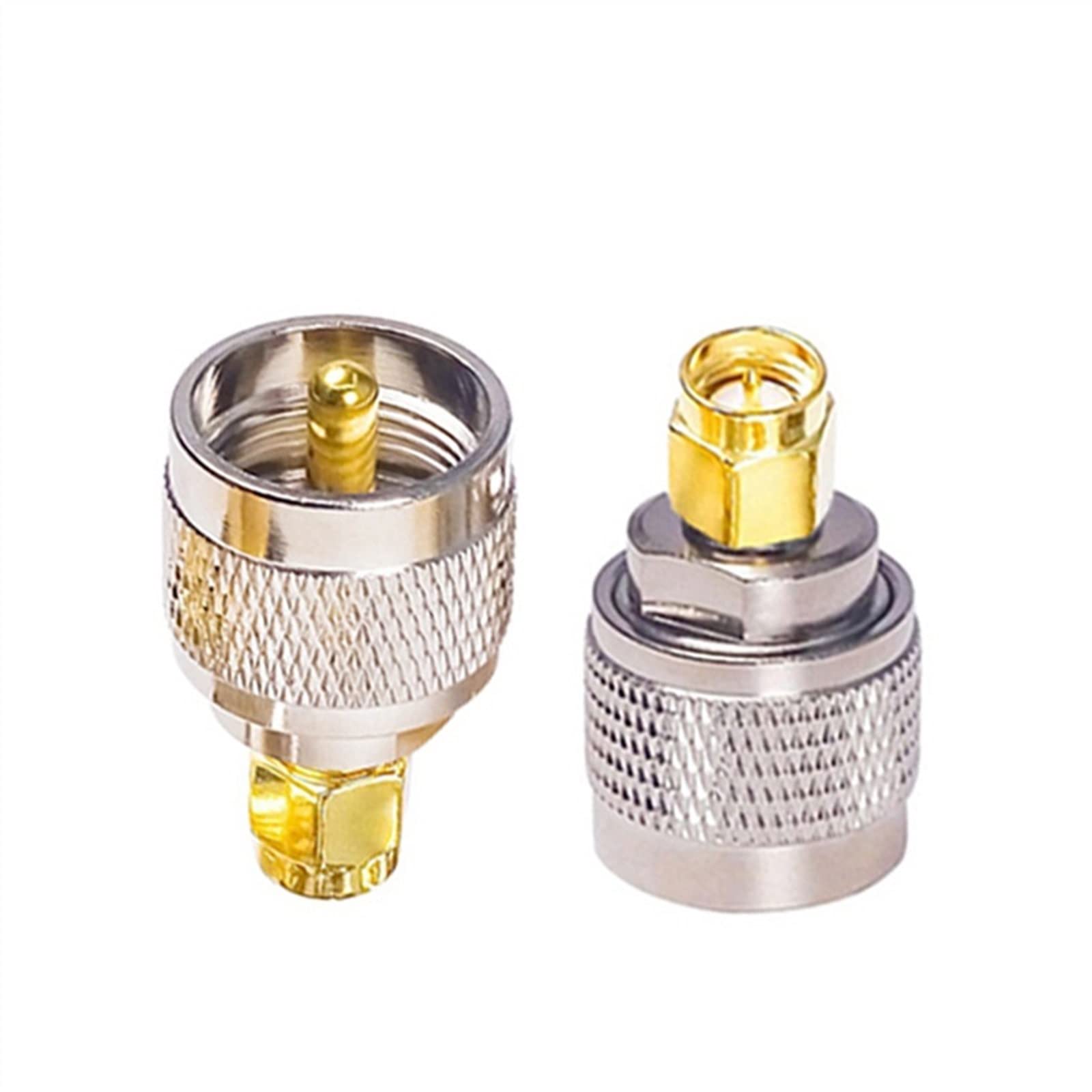 Adaptador SMA macho a UHF macho PL259 conector coaxial RF para cable de antena de radio