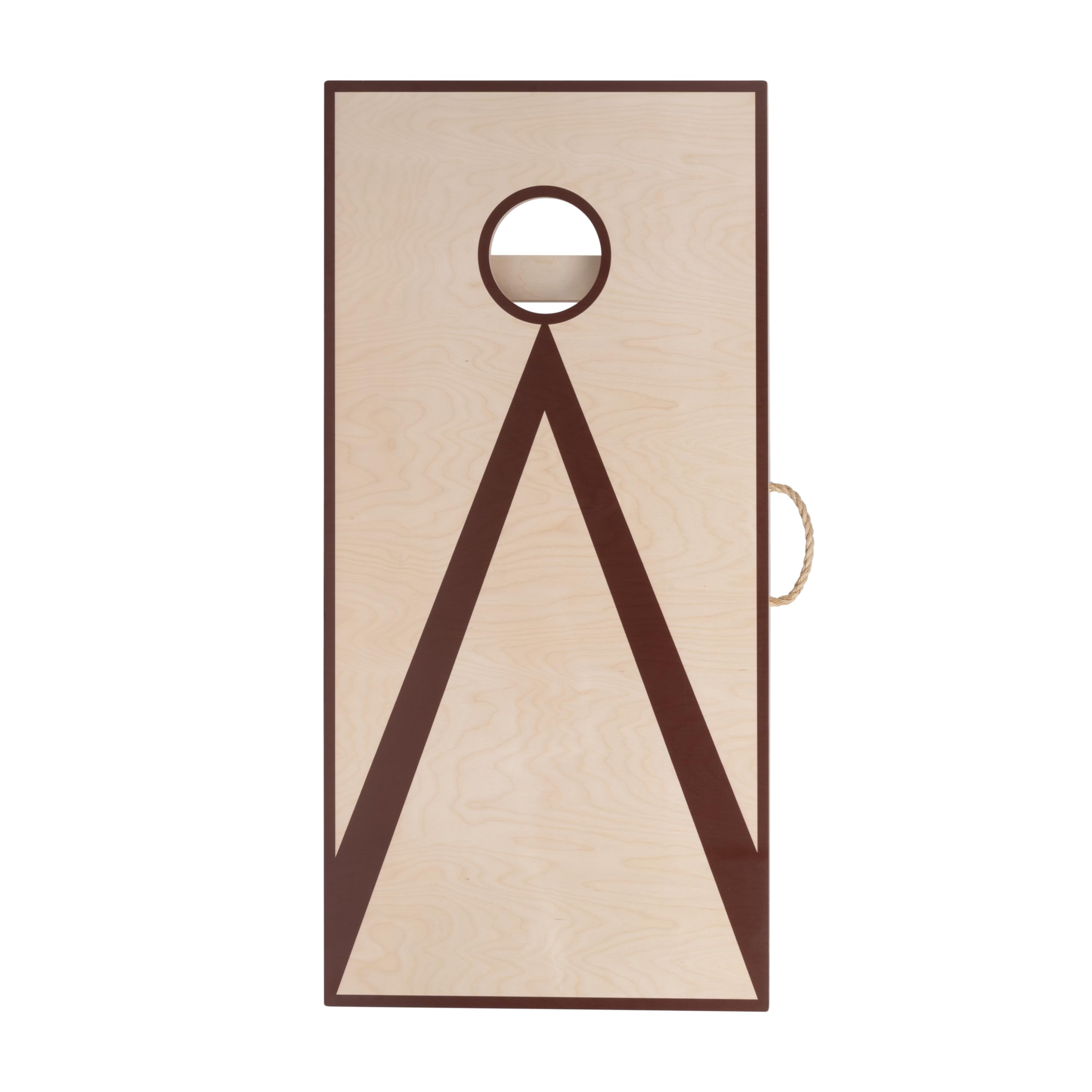 Engelhart – Gra Cornhole drewniana – Gra zręcznościowa do ogrodu i domu – Lite drewno – 8 woreczków