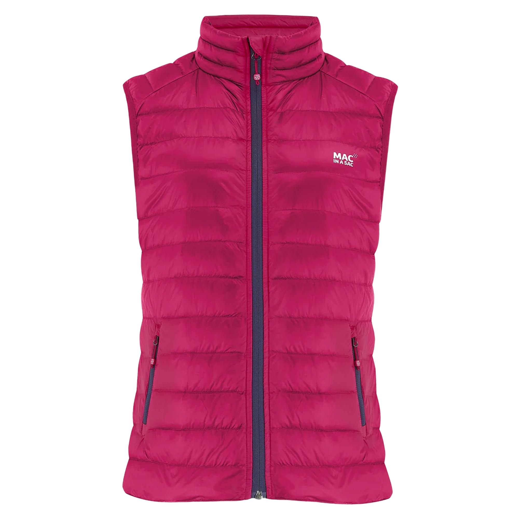 Alpine Womens Packable Down Gilet - Water Repellent, Lightweight, Extra Warm Bodywarmer With Zip Up Pockets, 90% Down, 10% Feather