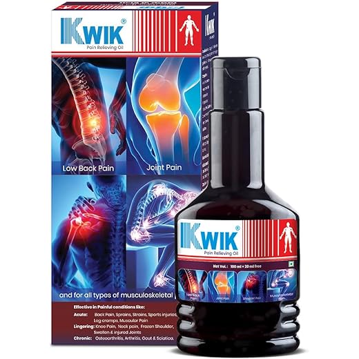 OZONE KWIK Pain Relief Oil 120ml