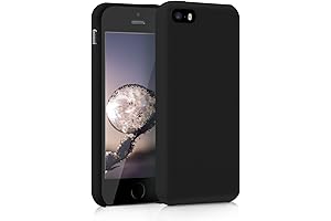 kwmobile Case Compatible with iPhone 5S Case - TPU Silicone Phone Cover...