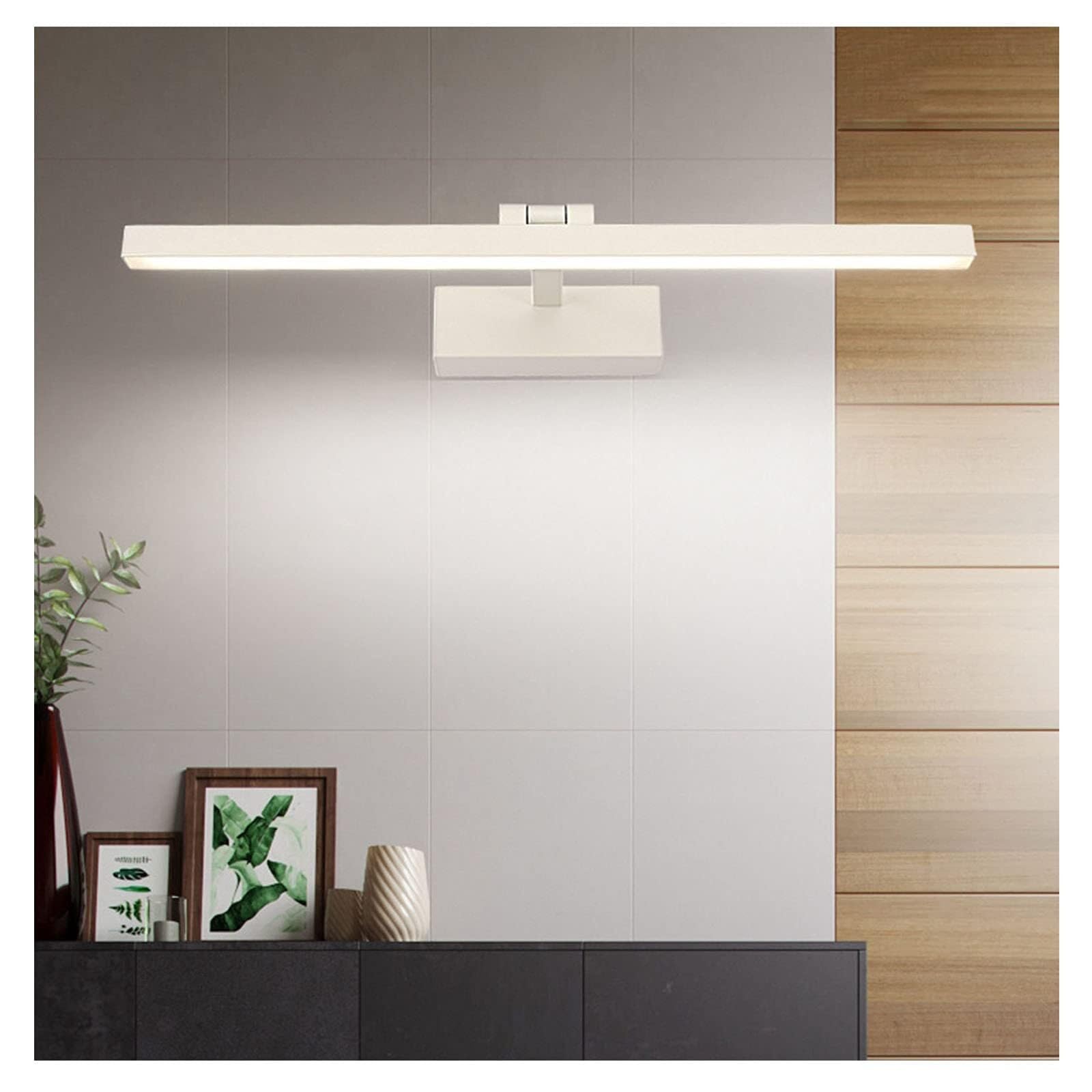 JYBNBBE LED Bathroom Mirror Light 70cm, IP44 Splashproof, Three-Color Dimming, Energy Class A+, Makeup Vanity Lamp