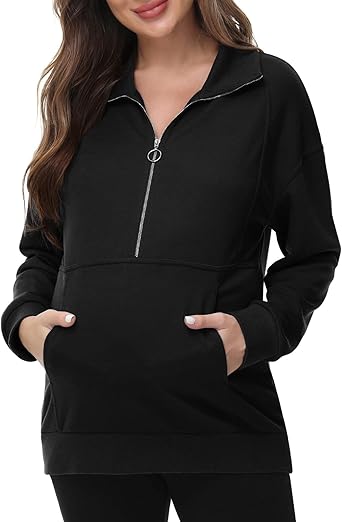 nursing zip up jacket