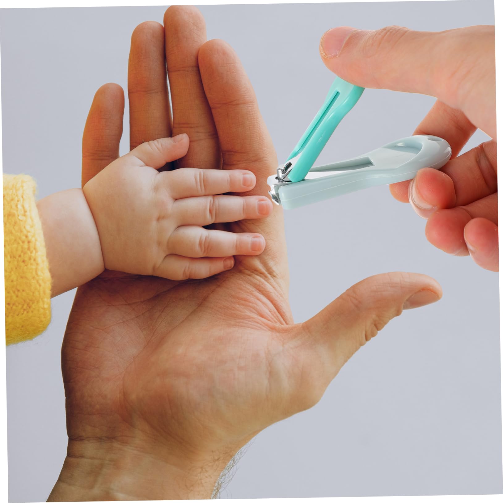 TOYANDONA 12pezzi Kit Manicure Neonatale Tagliaunghie Pinzette Per Unghie Con Custodia Sicuro e Ergonomico Strumento Per La Delle Unghie Dei Ragazzo Ragazza Realizzato Inossidabile
