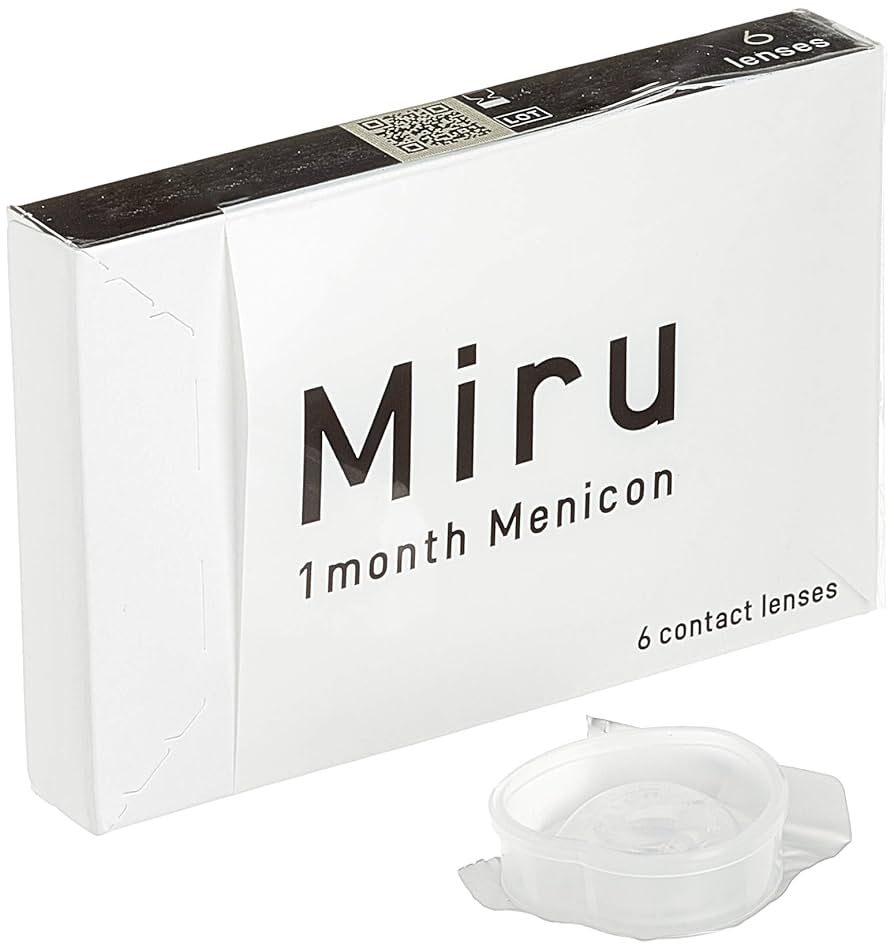 Miru 1 month Menicon - Lenti mensili morbide : Amazon.it: Salute e cura  della persona