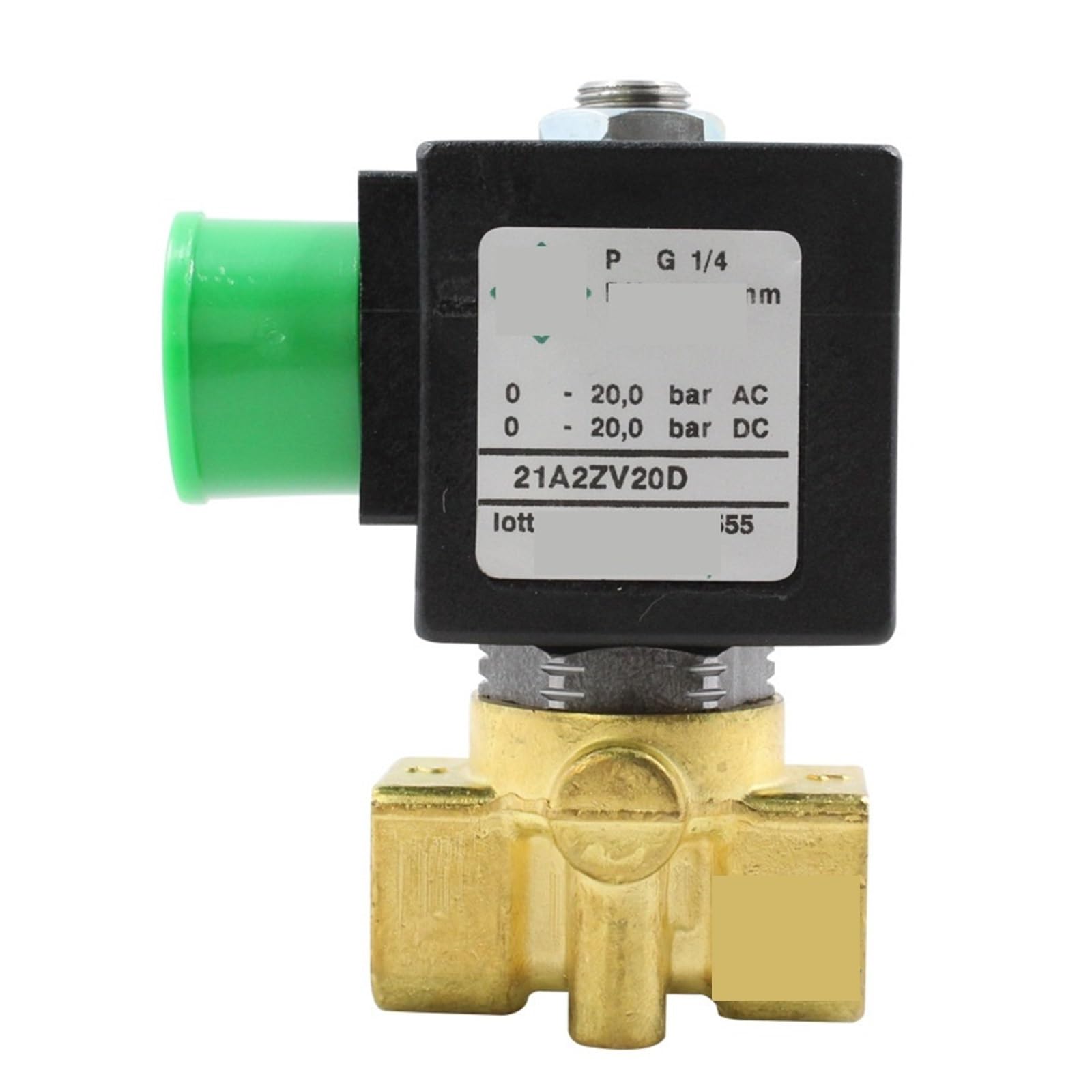 Électrovanne normalement ouverte 21A2ZV20D solénoïdes 14W pour circuit AC220V