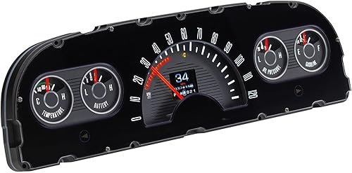 Miniatura 7 de Dakota Digital RTX-60C-PU-X Sistema de instrumentos de calibre Retrotech compatible con Chevy Pickup 1960-63