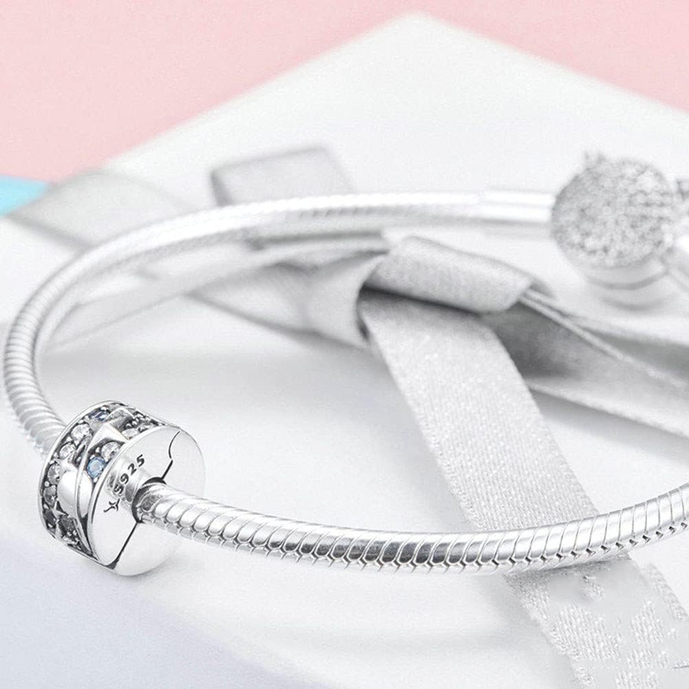 Crown Charm 925 Sterling Silver Clip Stopper Charm Royal Charm Anniversary Charm for Pandora Charm Bracelet - Image 3