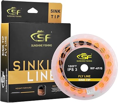 Amazon Co Jp Sf シンキング チップ ライン フライ フィッシング ライン ウェイト フォワード テーパー フローティング シンキング チップ ライン 淡水用 Wf4 5 6 7 8 9 10f S 100ft Ips3 Ips5 スポーツ アウトドア