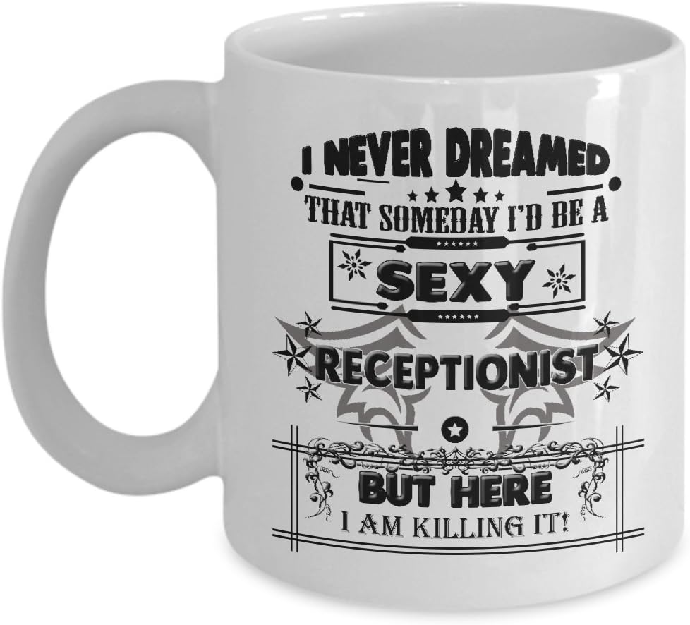 Receptionist Mug Receptionist Coffee Mug Funny Mugs for Receptionist Funny