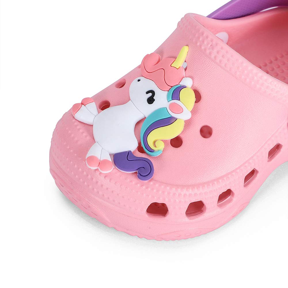 LACOFIA Chaussures Sabots de Jardin pour Bébé Garçons Filles Sandales antidérapants pour Plage/Piscine Pantoufles d'été pour Enfants
