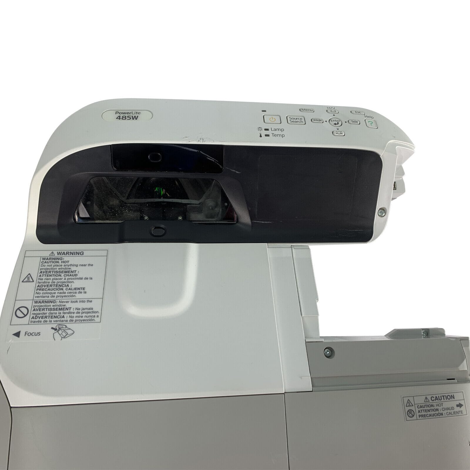 Amazon.com: Epson PowerLite 485W 3LCD Projector WXGA Ultra Short
