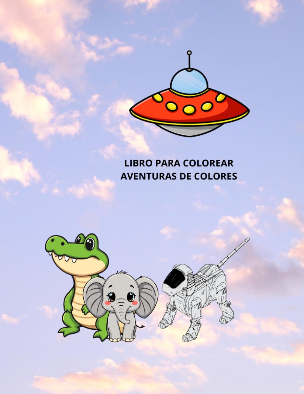 LIBRO PARA COLOREAR: AVENTURA DE COLORES