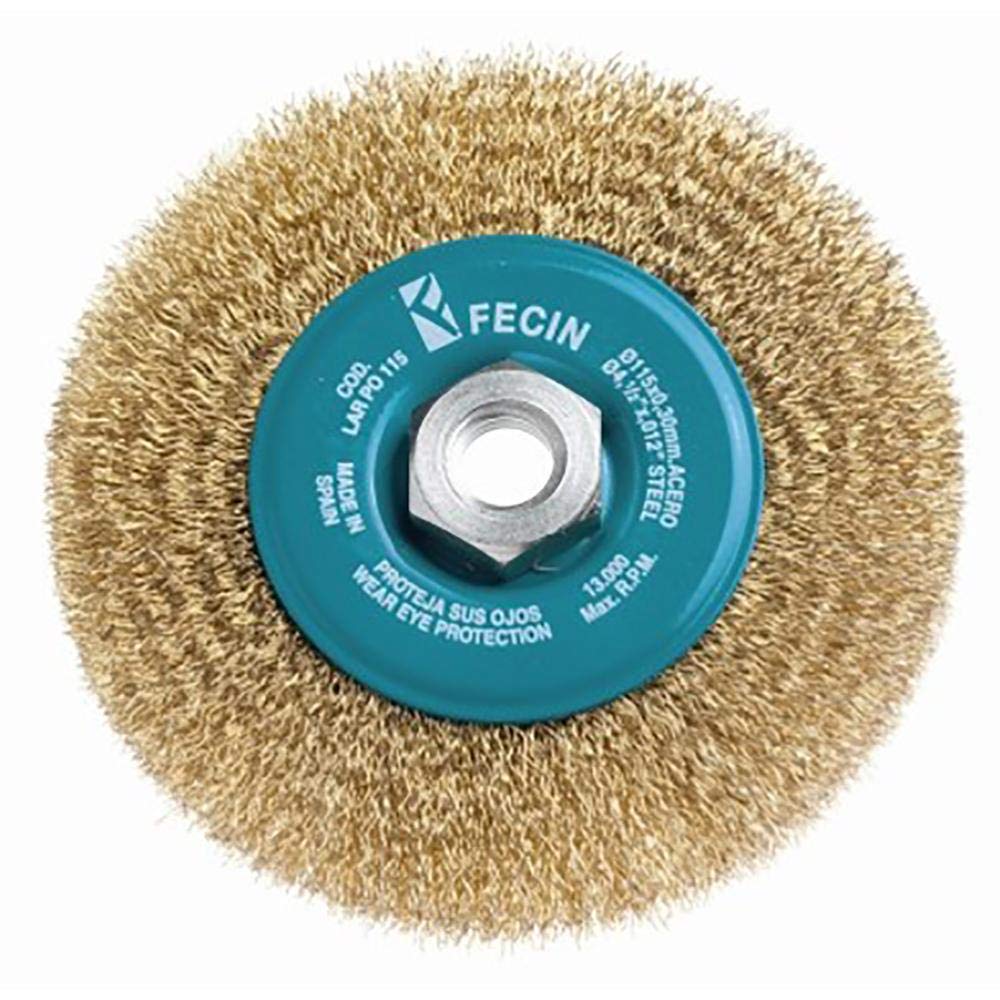 Spazzola a Tazza, Piatto Latonad Fecin M14, 115 Mm