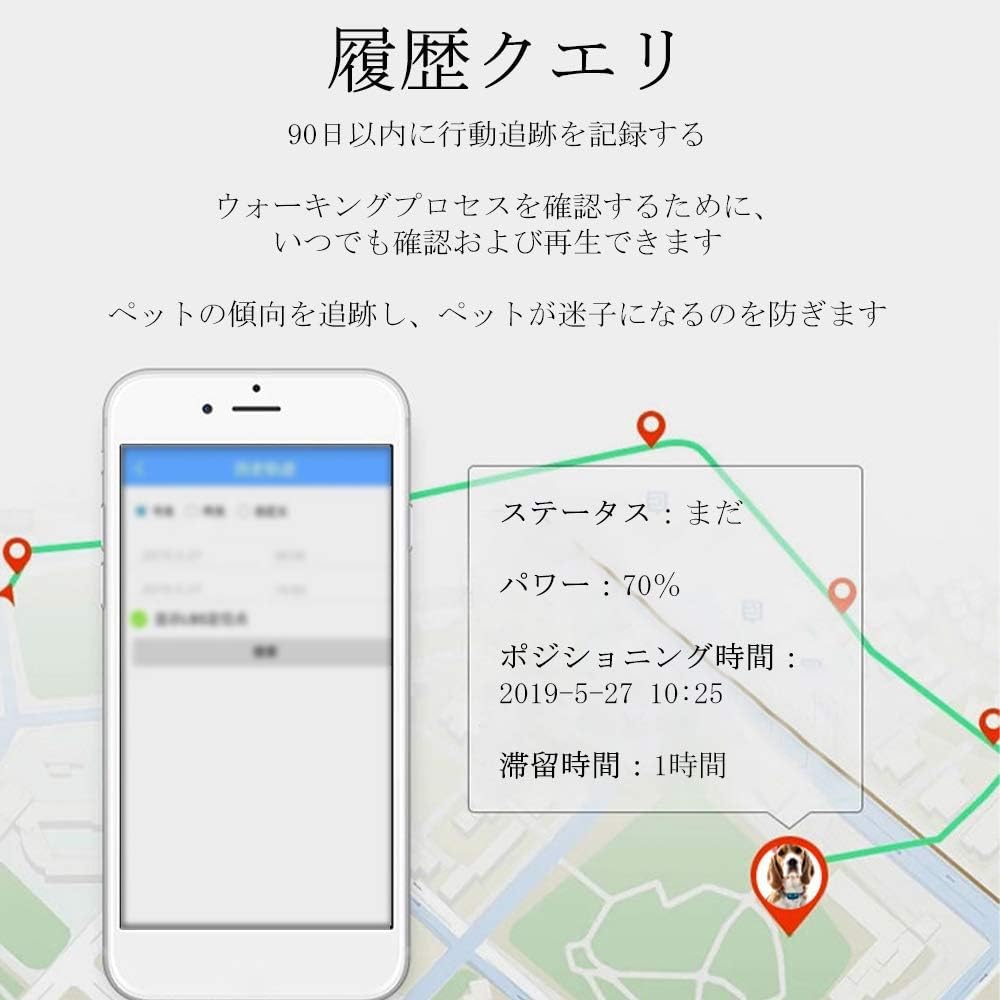 Amazon Gps 発信器 ペット用 首輪 リアルタイム追跡 Gps 追跡 小型 ペットの動きのトラックを照会できます アプリコントロール 月間料金なし 35グラム 損失を防ぐ 使いやすい 紛失防止タグ 黒 Shangsky ベーシック首輪 通販