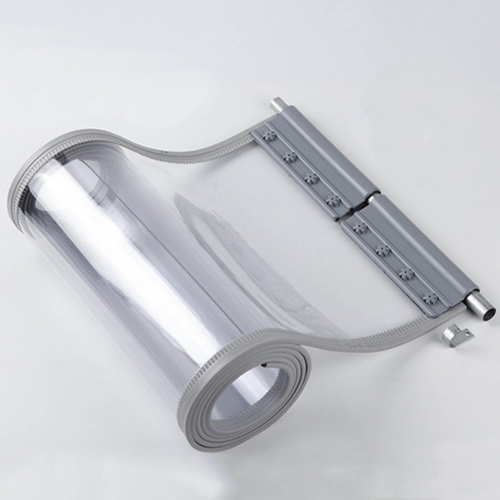 Rideau À Lanière PVC Transparent Rideaux De Porte 1pcs Rideaux À Lamelles Verticales Plastique Rideau Exterieur Porte Anti Chaleur Coupe-Vent Et Imperméable(0.25cm,H210cmxW35cm)