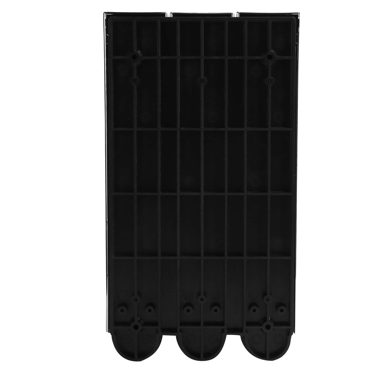 Dispenser di Sapone Liquido a Parete, Contenitore per Shampoo e Gel Doccia a 3 Scomparti per Bagno e
