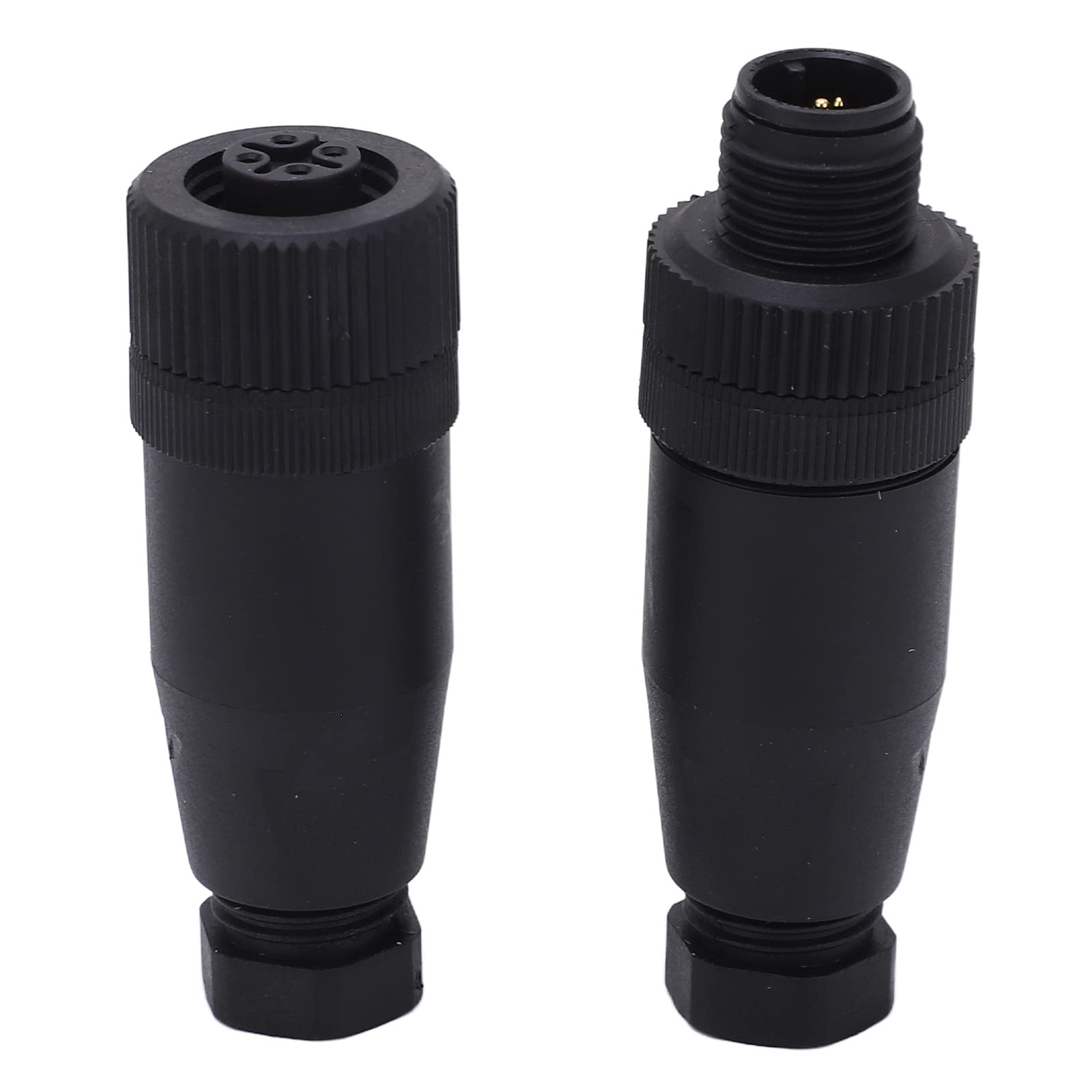 Connettore NMEA 2000 Maschio/Femmina ABS M12 5 Pin 9A, Terminatore Resistente al Calore e UV per Applicazioni Marine