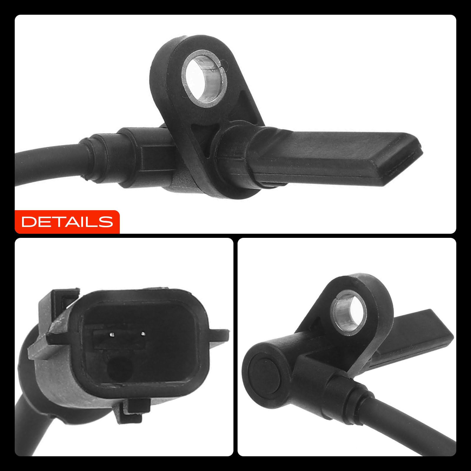 Frankberg Capteur de vitesse de roue ABS avant droit 2 broches 30207 | Compatible avec: M.e.g.a.n.e III Coupé DZ0/1