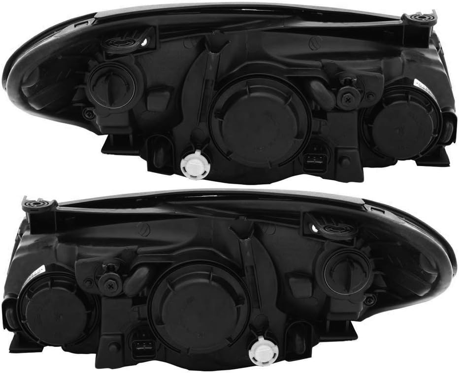 EPIC LIGHTING OE Style Replacement Headlights Assembly Compatible with Hyundai 2007-2009 Elantra Sedans Only [ HY2502138 921012H050 HY2503138 921022H050 ] Pair