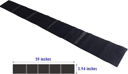 Miniatura 4 de CTSC - Protectores de árbol para línea de cremallera y líneas flojas, 59 pulgadas de largo, juego de dos