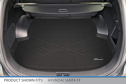 Miniatura 2 de SMARTLINER Tapete de carga para maletero de ajuste personalizado para todo tipo de clima, compatible con Hyundai Santa Fe 2019-2020