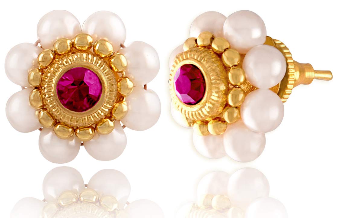 See full amazon price history chart for JFL - Jewellery for Less One Gram Gold Plated Floral Pearl Designer Stud Earring for Women & Girls,Valentine JFL - Jewellery for Less One Gram Gold Plated Floral Pearl Designer Stud Earring for Women & Girls,Valentine (B08182DZZV) Amazon Price History, Amazon Price Tracker