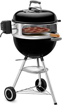 onlyfire Multi-Purpose Stainless Steel Rotisserie and Pizza Combo Kit