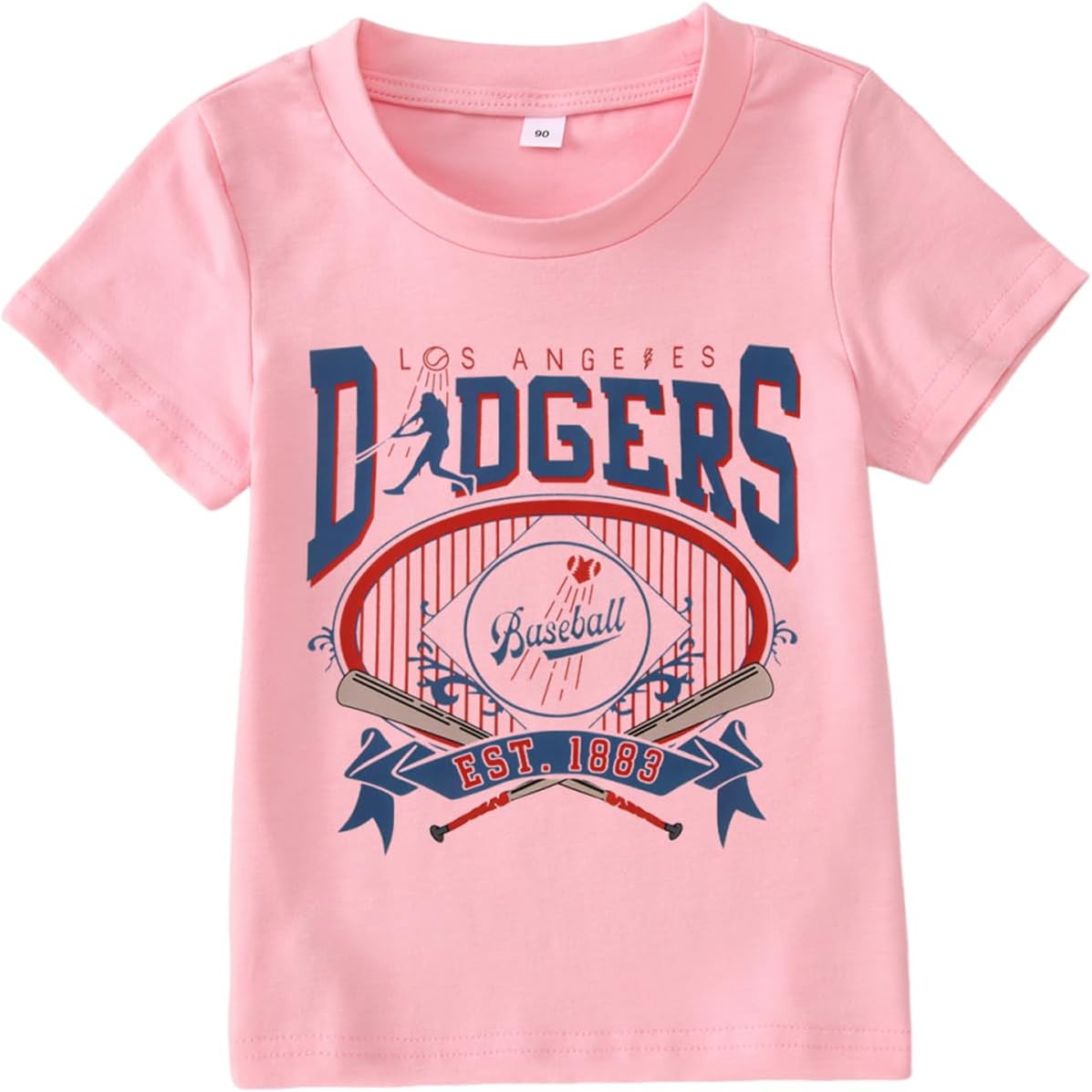 Baseball Shirt for Toddler Boy Girl Games Day T-Shirt Kids Athletic Baseball Outfit Funny Summer Graphic Tee Tops
