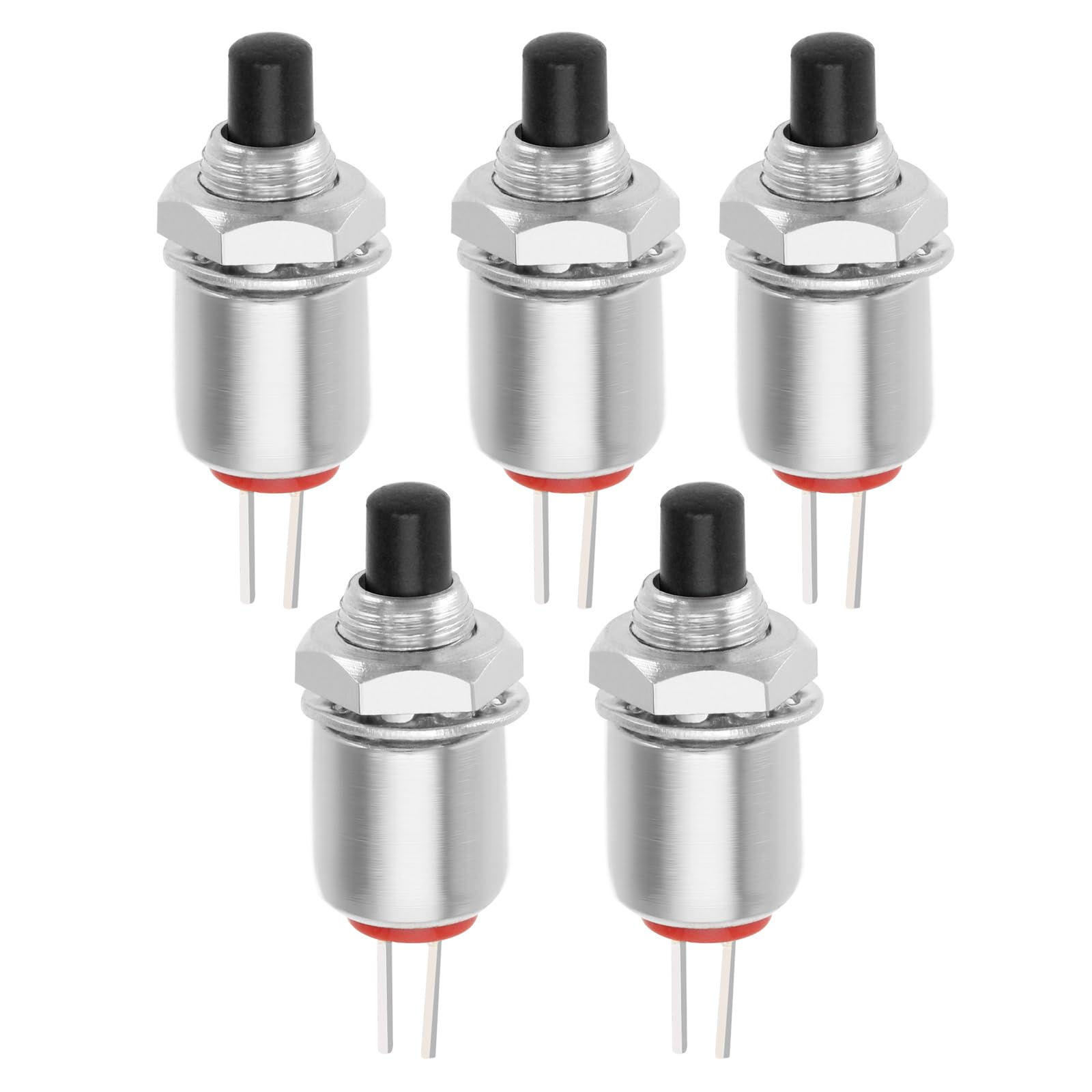 Metallischer Mini Druckknopf – Rund, Selbstzurüc Produktbild-Vorschau 3